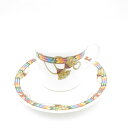 美品 Villeroy&Boch ビレロイ&ボッホ MESSALINA メッサリーナ カップ&ソーサー ティー コーヒー 紅茶 珈琲 SU11425D2 【中古...