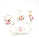 美品 Royal Crown Derby ロイヤルクラウンダービー ポジ― 小皿 ソルト&ペッパー&マスタードポット 4点 セット スパイスジャー 調味料入れ ...