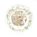 美品 ROYAL DOULTON ロイヤルドルトン ブランブリーヘッジ ザ ストア スタンプ THE STORE STUMP 中皿 21cmプレート 絵皿 飾り...