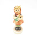 美品 Goebel ゲーベル 239/B 「女の子と人形」 フィギュリン 少女 陶器人形 オブジェ インテリア SU11538S3 【中古】
