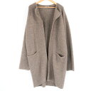 未使用 theory luxe セオリー カーディガン 38 M ウール 他 羽織 コーディガン コート ニット ロング レディース AM6534A35 【中古...