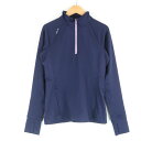 美品 RLX RALPH LAUREN アールエルエックスラルフローレン トップス XS ポリエステル他 長袖 裏起毛 ゴルフ スポーツ シャツ レディース A...