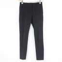 Theory セオリー Stretch Canvas Tailored Trouser ストレート ストレッチ クロップドパンツ XX0 XS相当 コットン他 ...