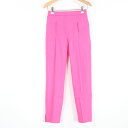 美品 theory luxe セオリー 4206402 Crisp Linen Maddy パンツ S32 リネン 他 クロップド丈 レディース AT1525A...