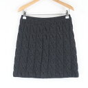 美品 Theory セオリー 3307718 スカート S ウール カシミヤ 23AW レディース AT1526A78 【中古】