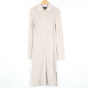 美品 Theory セオリー 2405705 22AW Slub Rib Shirt Dress ワンピース S コットン他 リブ ニット シャツ カーディガン...