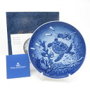 美品 ROYAL COPENHAGEN ロイヤルコペンハーゲン 2003年 ミレニアムプレート フレデリック エマ 飾り皿 SY11572G2 【中古】