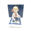 美品 ROYAL COPENHAGEN ロイヤルコペンハーゲン 2001年 The Millennium ミレニアム フィギュリン Emma エマ 陶器人形 S...