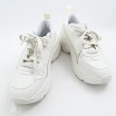 美品 PUMA プーマ CILIA WEDGE SD シリアウェッジ (401830-01) スニーカー 25 厚底 ローカット レディース AY6079 【中...