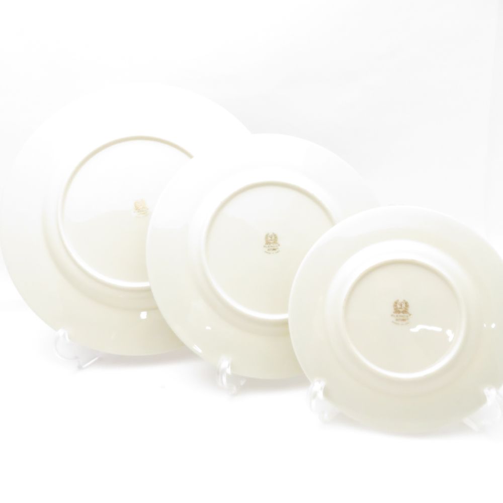 美品 LENOX レノックス オータム カップ＆ソーサー プレート 16cm 21cm 26cm 4点 プレートセット ST466G1 【中古】