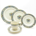 美品 LENOX レノックス オータム カップ&ソーサー プレート 16cm 21cm 26cm 4点 プレートセット ST468G1 【中古】
