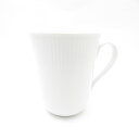 美品 ROYAL COPENHAGEN ロイヤルコペンハーゲン ホワイトフルーテッド 497 マグカップ コップ ティー コーヒー テーブルウェア SU1147...