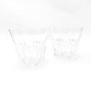美品 Baccarat バカラ ヴィータ 2019 タンブラー 2点 クリスタル ペア ロックグラス オールドファッション SU11484F2 【中古】