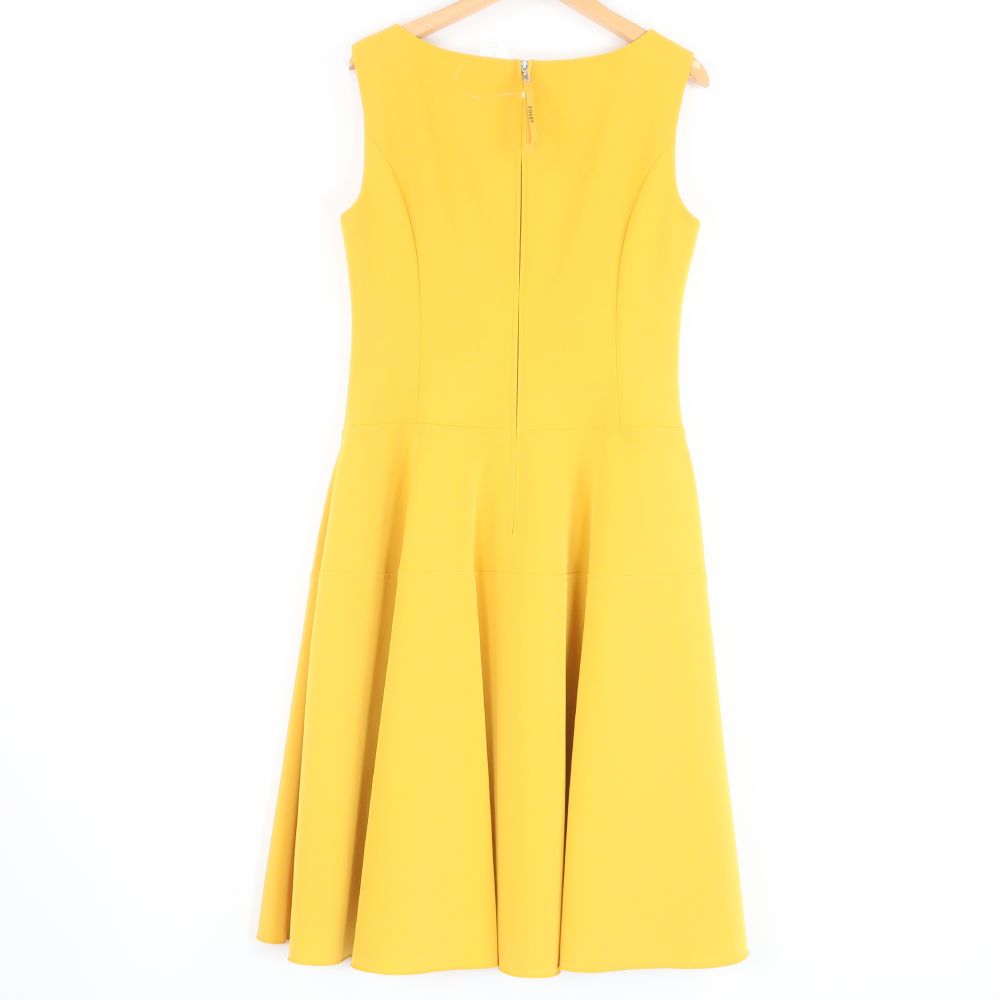 FOXEY NEW YORK フォクシー 41011 ドレスワンピース 40 Mサイズ トリアセテート他 Nightfall ノースリーブ レディース AO2687A68 【中古】