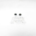 美品 SWAROVSKI スワロフスキー 286313 ベイビーフロッグ カエルの赤ちゃん ベビー フィギュリン クリスタル オブジェ 動物 かえる 金運 雑貨...