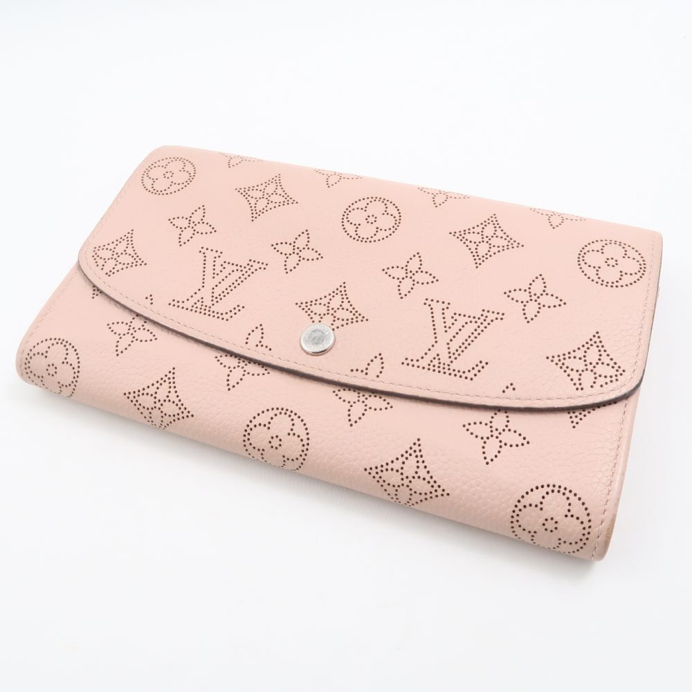 LOUIS VUITTON ルイヴィトン M60177 長財布 マヒナ柄 レディース AD631W1 【中古】