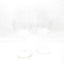 美品 RIEDEL リーデル ヴェリタス ニューワールド・ピノ・ノワール ワイングラス 2客 クリスタルガラス ペア SY12339C1 【中古】