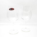 美品 RIEDEL リーデル ヴェリタス ニューワールド・ピノ・ノワール ワイングラス 2客 クリスタルガラス ペア SY12340C1 【中古】