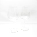 美品 RIEDEL リーデル ヴェリタス ニューワールド・ピノ・ノワール ワイングラス 2客 クリスタルガラス ペア SY12341C1 【中古】