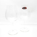 美品 RIEDEL リーデル ヴェリタス ニューワールド・ピノ・ノワール ワイングラス 2客 クリスタルガラス ペア SY12342C1 【中古】