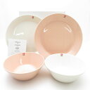 未使用 iittala イッタラ ティーマ ホワイト/パウダー 皿&ボウル 4枚 ペア 北欧 フィンランド SY12427E2 【中古】
