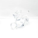 美品 Baccarat バカラ 干支 辰 竜 クリスタルオブジェ 1点 クリスタル H9 フィギュア 置物 インテリア SY12455A3 【中古】