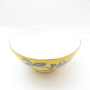 美品 WEDGWOOD ウェッジウッド ワンダーラスト イエロートンキン スモールボウル 1枚 深皿 ディープ 椀 SY12464A3 【中古】