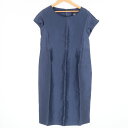 未使用 maxmaraWEEKEND マックスマーラ 15-22-11311 ワンピース 1点 36 XS-S リネン シルク 半袖 ロング丈 レディース AK...