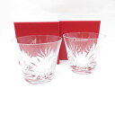 未使用 Baccarat バカラ ルテシア 2024年 タンブラー 2点 クリスタル ペア ロックグラス オールドファッション SU11639V1 【中古】