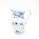 未使用 ROYAL COPENHAGEN ロイヤルコペンハーゲン ブルーフルーテッドハーフレース クリーマー 1点 クリーム ミルク ピッチャー SU11785...