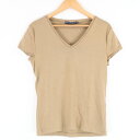 美品 RALPH LAUREN ラルフローレン Tシャツ 1点 M コットン100% 半袖 Vネック カットソー トップス レディース AM6587A53 【中...