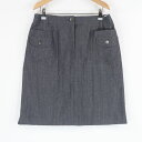 美品 BURBERRY GOLF バーバリー ゴルフウェア 13 Lサイズ相当 羊毛他 スカート ペチコート(インナー) ミディ丈 レディース HD122A24...
