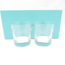 未使用 TIFFANY&Co. ティファニー スウィング OF タンブラー 2客 ペア ロックグラス オールドファッション SO3204X2 【中古】