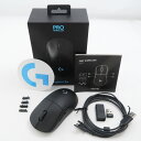 美品 logicool G ロジクール G pro wireless マウス 1点 左右対称 有線 HK15 【中古】