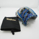 美品 Wilson ウィルソン 87型 2021年 デュアル・テクノロジー 軟式野球グローブ 1点 プロストック ステアレザー 右投げ 内野手 ベースボール ス...
