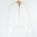 未使用 sea room lynn シールームリン Heavy Sweat Zip フーディー パーカー F コットン100% 長袖 ジップアップ フード レデ...