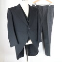 NIKKE FORMAL WEAR モーニング スーツ 1点 BE4 ウール 他 礼服 婚礼 正装 3ピース スリーピース メンズ AM6475A21 【中古】
