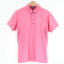 DANCE WITH DRAGON ダンスウィズドラゴン ポロシャツ 1点 3 ポリエステル100% 半袖 ゴルフ ウェア メンズ AM6655A44 【中古】