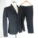 COMME des GARCONS HOMME PLUS コムデギャルソン オムプリュス スーツ 1点 ジャケットM パンツL ポリエステル100% 背抜き メ...
