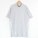 美品 OAKLEY オークリー スカルコレクション ゴルフウェア 1点 XL ポリエステル100% モックネック ハイネック 半袖 レディース HT517A82...