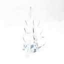 美品 Baccarat バカラ クリスマスツリー クリスタルオブジェ 1点 インテリア ノエル 置物 SO3236P1 【中古】