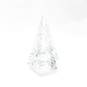美品 Baccarat バカラ クリスマスツリー クリスタルオブジェ 1点 インテリア ノエル クールシュヴェル 置物 SO3237P1 【中古】