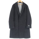 美品 TAKEO KIKUCHI タケオキクチ チェスターコート 1点 M ウール他 ロング アウター picchi メンズ AT1579B1 【中古】