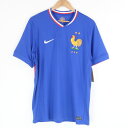 未使用 NIKE ナイキ FJ1259-452 フランス代表 2024 ホーム レプリカ 半袖ユニフォーム 1点 L ポリエステル100% ナショナル 海外サッ...