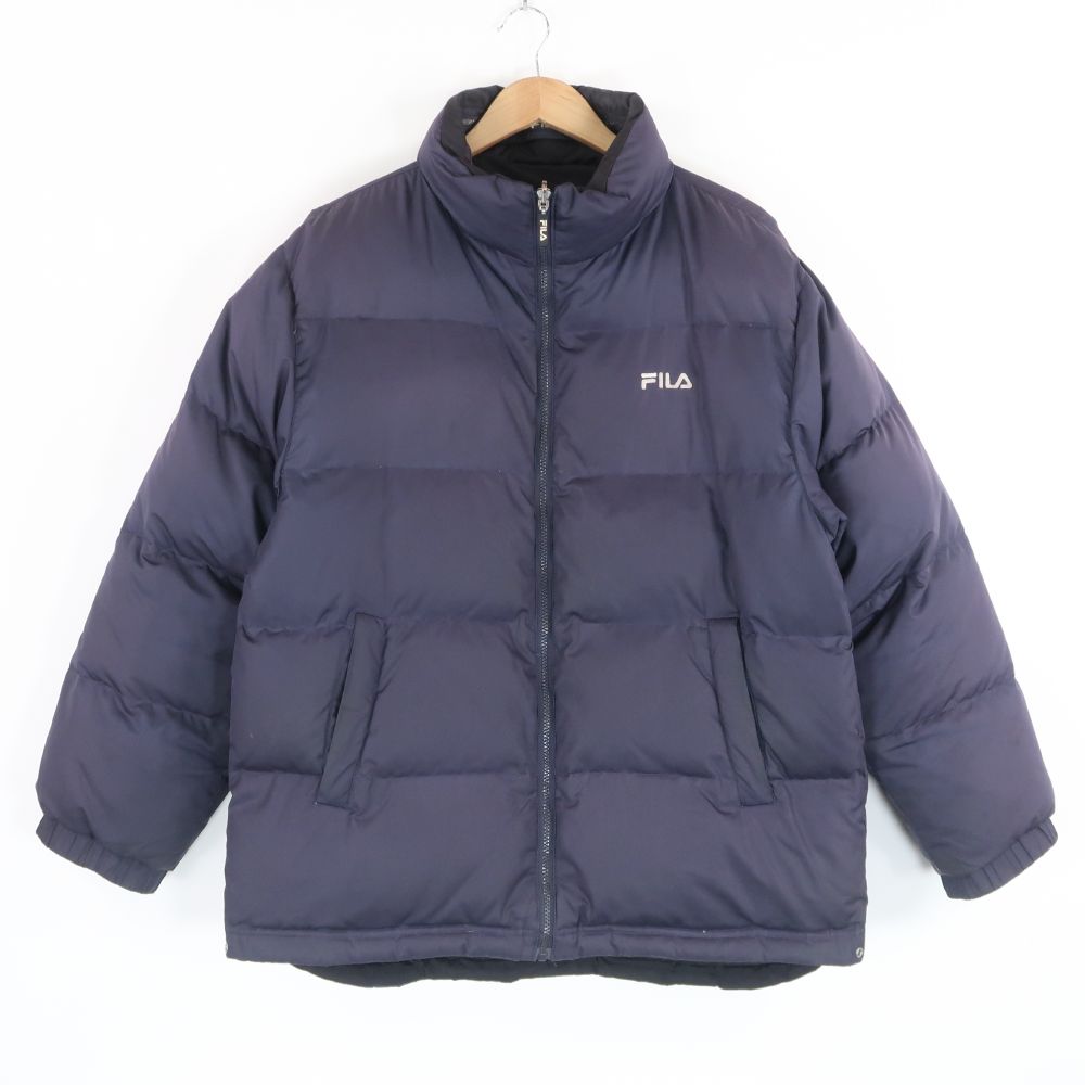FILA フィラ ビエッラ イタリア ダウンジャケット 不明 ポリエステル100％ リバーシブル メンズ AT1727B5 【中古】