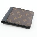 美品 LOUIS VUITTON ルイヴィトン ポルトフォイユ・ミュルティプル M69408 二つ折り財布 モノグラム・マカサー 札入れ ウォレット メンズ AY6215W2 【中古】(4)