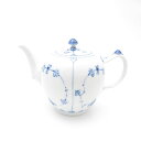 美品 ROYAL COPENHAGEN ロイヤルコペンハーゲン ブルーフルーテッドプレイン ティーポット 茶器 SC7824B2 【中古】