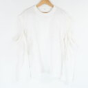 TOGA PULLA トーガプルラ TP01-JK250 シルケットジャージーロングスリーブ Tシャツ 38 S コットン100% 長袖 デザインカット レディ...