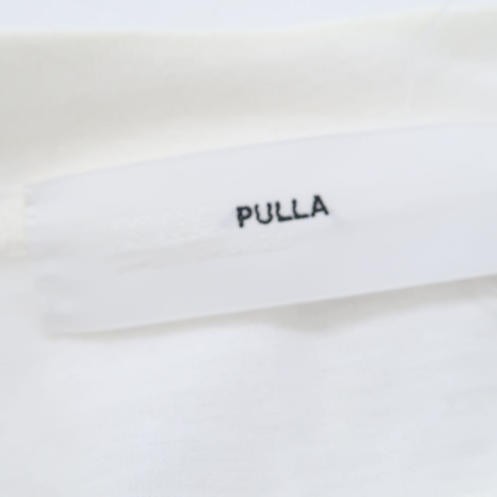 TOGA PULLA トーガプルラ TP01-JK250 シルケットジャージーロングスリーブ Tシャツ 38 S コットン100％ 長袖 デザインカット レディース AK223A72 【中古】