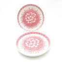 美品 ARABIA アラビア Huvila フヴィラ 中皿 2枚 ペア 18cmプレート ST507P1 【中古】
